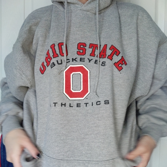 VINTAGE OHIO STATE BUCKEYES HOODIE - Picture 6 of 8